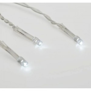 Светодиодная гирлянда NEON-NIGHT Дождь 8 режимов 2х3м 240 LED, прозрачный провод, белый 235-065