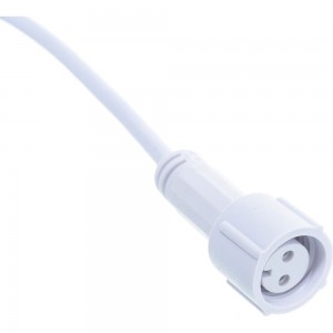 Комплект подключения гирлянд NEON-NIGHT 230В / 4А, цвет провода: белый, IP65 303-500-1