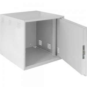 Настенный антивандальный шкаф сейфового типа 12U серый NETLAN EC-WS-126060-GY