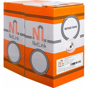 Кабель Netlink NL-CU UTP 4PR 24 AWG CAT5e 305м ВНЕШНИЙ УТ000000725