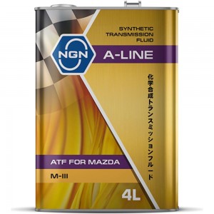 Трансмиссионное масло NGN A-LINE ATF M-III синтетическое, 4л V182575196