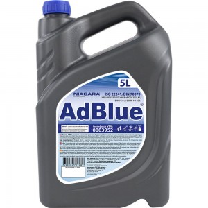 Жидкость AdBlue NIAGARA водный раствор мочевины для систем SCR а/м Евро 4/5/6, 5 л 4008000011