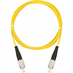 Соединительный волоконно-оптический шнур NIKOMAX желтый, 3м NMF-PC1S2C2-FCU-FCU-003