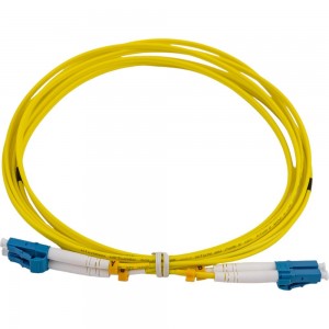 Соединительный волоконно-оптический шнур NIKOMAX желтый, 3м NMF-PC2S2C2-LCU-LCU-003