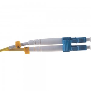 Соединительный волоконно-оптический шнур NIKOMAX желтый, 1м NMF-PC2S2C2-LCU-LCU-001