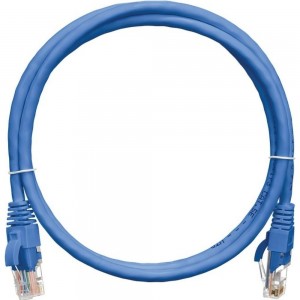 Коммутационный шнур NIKOMAX U/UTP 4 пары, синий, 0,5м NMC-PC4UD55B-005-BL