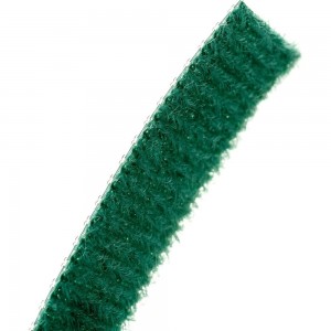 Стяжка-липучка NIKOMAX нарезаемая, в рулоне 5 м, ширина 9 мм, зеленая NMC-CTV05M-09-RL-GN