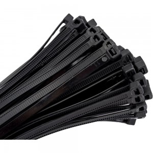 Кабельные стяжки Nord-Yada нейлоновые, 4.8х280 мм, черные, 100 шт. 903752