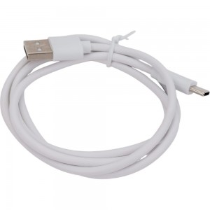 Зарядный универсальный дата-кабель USB-TYPE C Nord-Yada TPE 2А, 1м белый 908931