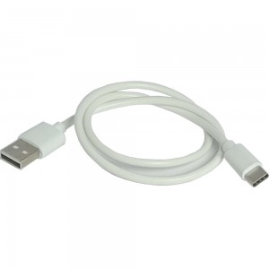 Зарядный универсальный дата-кабель USB-TYPE C Nord-Yada TPE 2А, 0,5м белый 908929