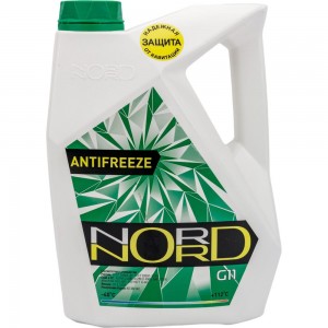 Антифриз NORD зеленый, 5 кг NG20362