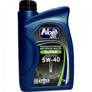 Моторное масло NORD OIL Super 5W-40 SG/CD 1л NRL033