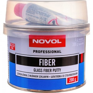 Шпатлевка Novol FIBER со стекловолокном 0.2 кг X6117654