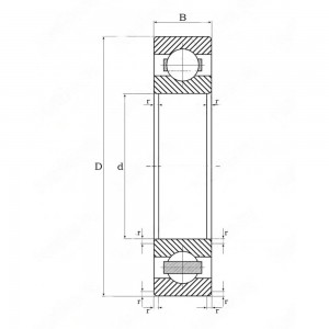 Подшипник NTN 6208 U1