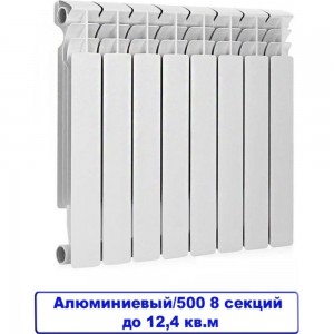 Алюминиевый радиатор Oasis 500/80/8 4670004371312