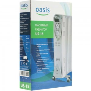 Масляный радиатор Oasis US-15 4640015385813