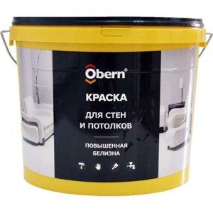 Краска для стен и потолков Obern 3 кг 17607