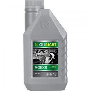 Масло моторное полусинтетическое МОТО 2Т (1 л; API TC) OILRIGHT 2939