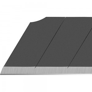 Лезвия сегментированные BLACK MAX (9х80х0.38 мм; 13 сегментов) 10 шт. OLFA OL-ABB-10B 