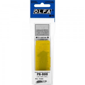 Двухсторонние лезвия OLFA для резака 13 мм, 3 шт. OL-PB-800
