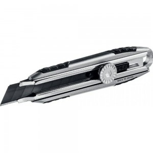 Нож OLFA X-design, цельная алюминиевая рукоятка, винтовой фиксатор, 18 мм OL-MXP-L