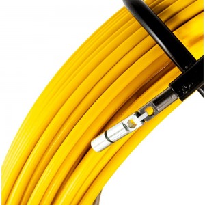 Протяжка для кабеля мини OlmiOn УЗК d=11 мм L=200 м на тележке, желтый СП-��1-11/200