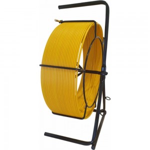 Протяжка для кабеля OlmiOn мини УЗК d=4,5 мм L=150 м в кассете №3, желтый СП-К3-4,5/150