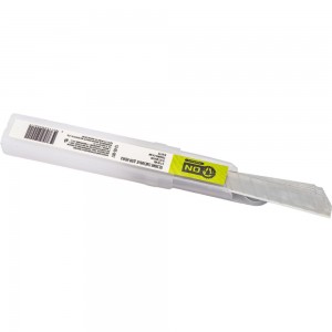Лезвия сменные для ножа 9x80 мм, 12 сегментов, толщина 0.4 мм, 10 шт ON 13-05-007