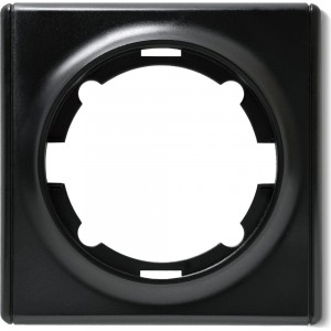 Одинарная рамка OneKeyElectro цвет чёрный 1E52101303 2172828