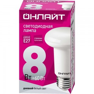 Лампа ОНЛАЙТ OLL-R63-8-230-6.5K-E27 61143