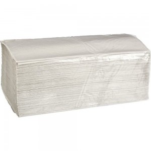 Бумажные полотенца для диспенсера ООО Комус V-сложения, 1 слой, серый, 250 листов, 20 пачек в упаковке 1023413