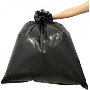 Мешки для мусора ПВД Элементари (240 л, 80 мкм, 10 шт, черные, 88х120 см) ООО Комус 1634993