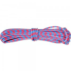 Шнур веревка ТПК Сигма плетенный универсальный с сердечником, диаметр 10 мм. Моток 20 м ШС17