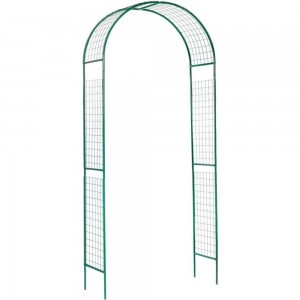 Разборная большая арка ООО Ярмарка-Тверь Сетка зеленая, труба диам. 16 и 10 мм Т1028