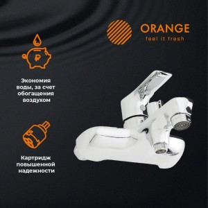 Смеситель для ванны ORANGE Aristo M19-100cr