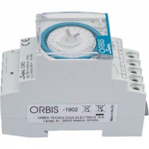 Реле времени модульное суточное Orbis SUPRA QRD OB290232N