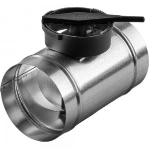Дроссель-клапан оцинкованный для воздуховодов 100 мм ORE 4607122243085