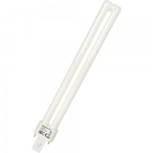 Компактная люминесцентная лампа DULUX S 11W/840 G23 OSRAM 4050300010618