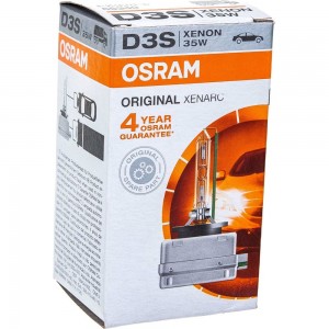 Автолампа OSRAM D3S 35 P32d-5 XENON XENARC 4300K 42V,1, 10 66340