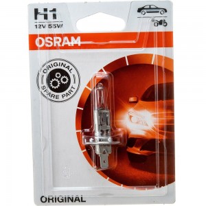 Автолампа OSRAM H1 55 P14.5s 12V, 1, 10 64150-01B