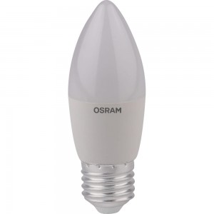 Светодиодная лампа OSRAM LED STAR B, свеча, 6.5Вт, E27, 550 Лм, 4000 К, нейтральный белый свет 4058075134201