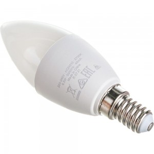 Светодиодная лампа OSRAM LED STAR B Свеча 6.5Вт E14 550 Лм 3000 К Теплый белый свет 4058075134171
