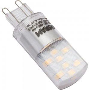 Светодиодная лампа OSRAM LED STAR, капсульная, 3.5Вт, G9, 400 Лм, 4000 К, нейтральный белый свет 4058075315853