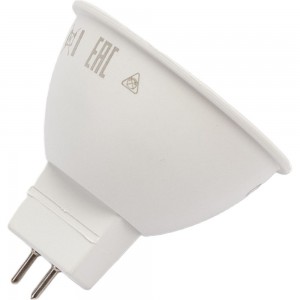 Светодиодная лампа OSRAM LED STAR, MR16, 6.5Вт, GU5.3, 520 Лм, 5000 К, холодный белый свет 4058075481251