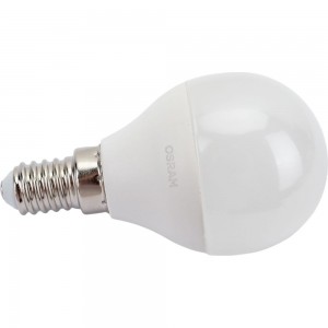 Светодиодная лампа OSRAM LED STAR P Шар 5.5Вт E14 470 Лм 4000 К Нейтральный белый свет 4058075056923