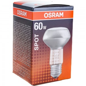 Лампа накаливания OSRAM направленного света CONC R63 SP 60W 230V E27 FS1 4052899182264