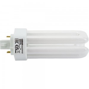 Компактная люминесцентная неинтегрированная лампа OSRAM DULUX T/E 26W/840 PLUS GX24Q 4050300342283