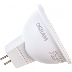 Светодиодная лампа OSRAM LED STAR, MR16, 5Вт, GU5.3, 350Лм, 4000К, нейтральный белый свет 4058075481312