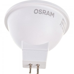 Светодиодная лампа OSRAM LED STAR, MR16, 6.5Вт, GU5.3, 500 Лм, 4000К, нейтральный белый свет 4058075480582