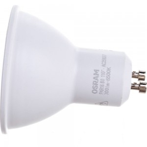 Светодиодная лампа OSRAM LED STAR, PAR16, 7Вт, GU10, 700 Лм, 6500 К, холодный белый свет 4058075481558